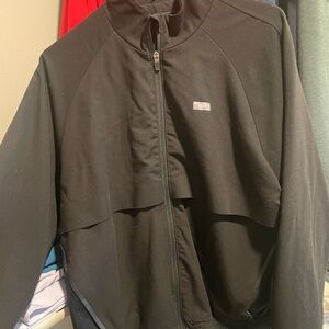 Black Zip-Up Jacket